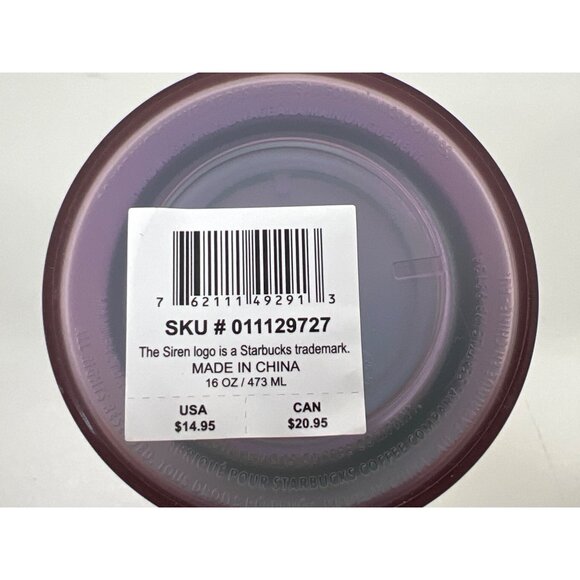 Starbucks Iridescent Mermaid Tumbler 16oz With Mint Green Lid - Picture 7 of 7